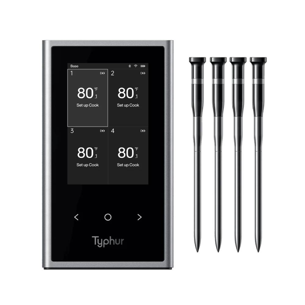 Комплект из 4 умных термометров для мяса. Typhur Sync Quad